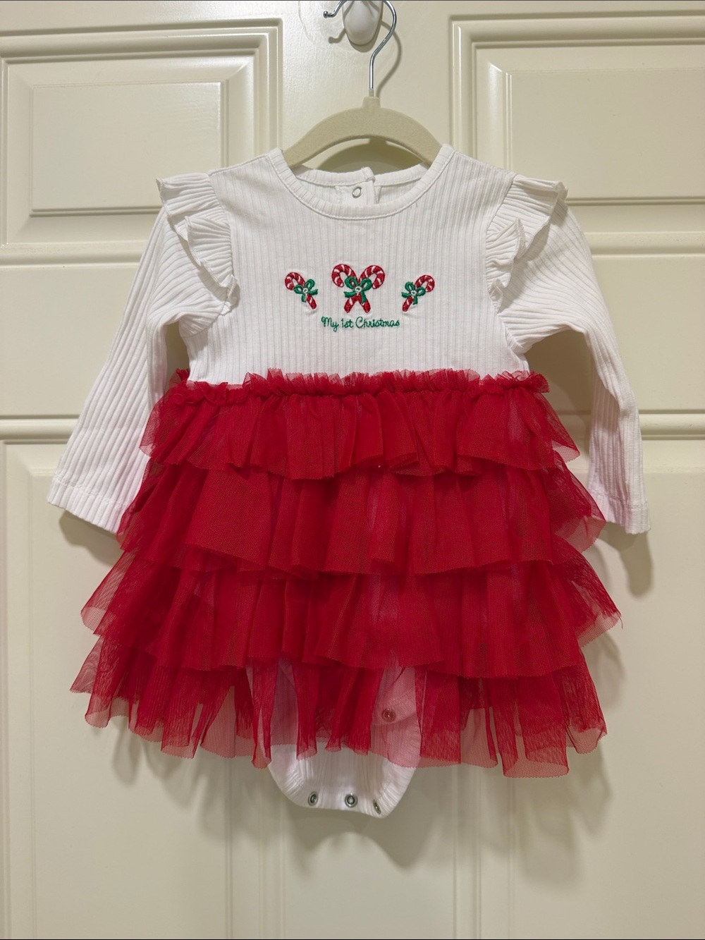 Little Me 1st Christmas Dress